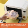 304 stainless steel cartoon lunch box, microwave heating compartments lunch box, student portable sealed multi-layer lunch box Specification image